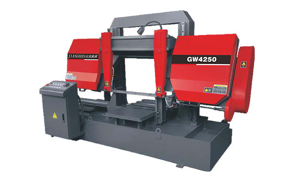 大埔GW4250双柱龙门卧式带锯床